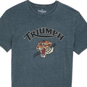 Luck Brand Triumph Tiger 650 T-Shirt Medium